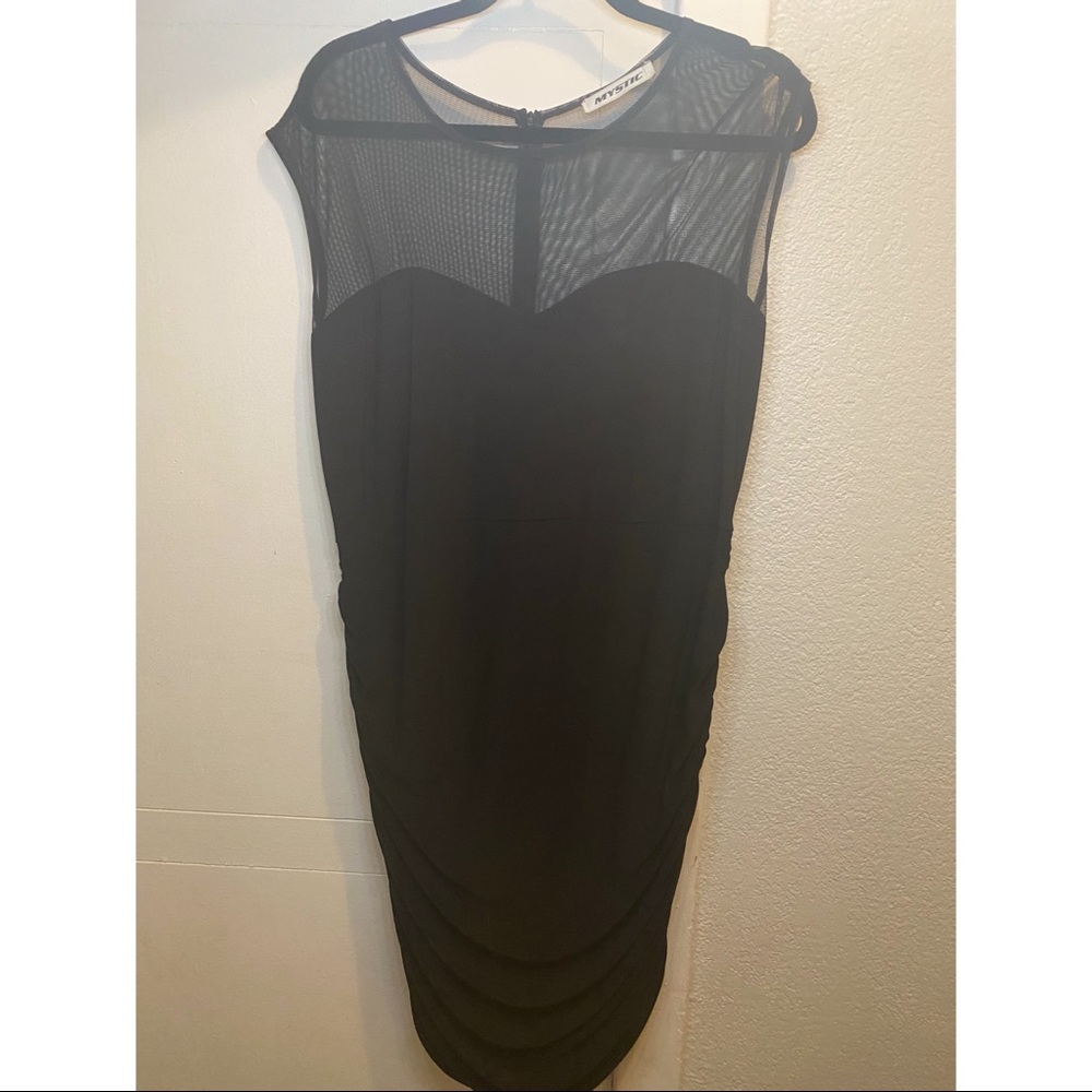 Plus size stretchy dress